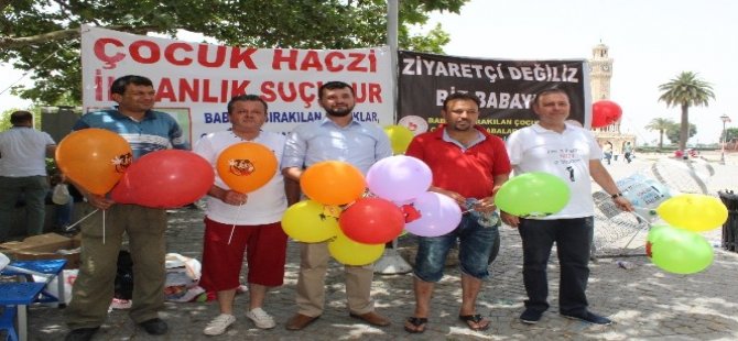 ’Çocuksuz Babalar’, Başka Çocuklara Hediye Dağıttı