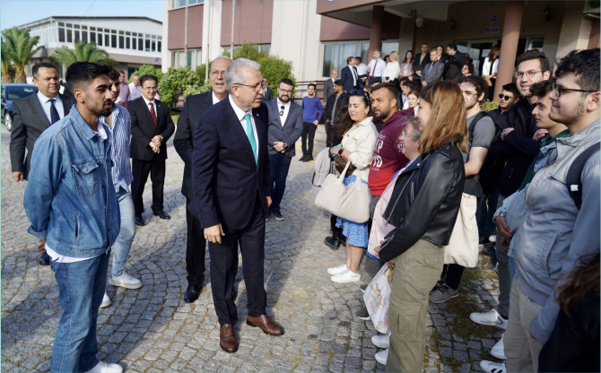 Rektör Budak, Bergama MYO’da incelemelerde bulundu