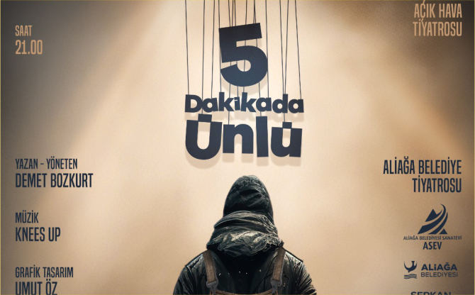 Aliağa’da İlk Perde: ‘5 Dakikada Ünlü’ Seyirciyle Buluşuyor