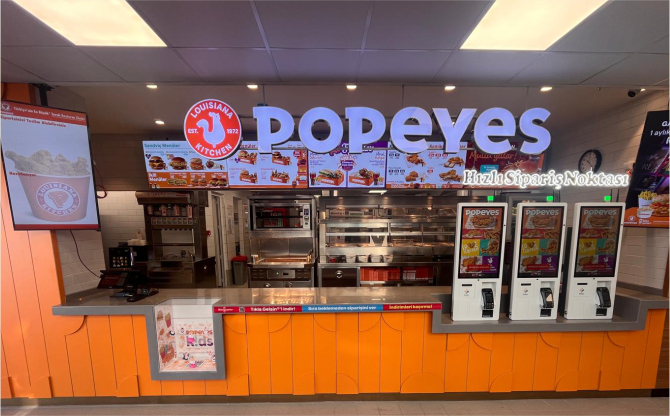 POPEYES®,İzmir Seferihisar Park Renna Avm’de Hizmete Açıldı!