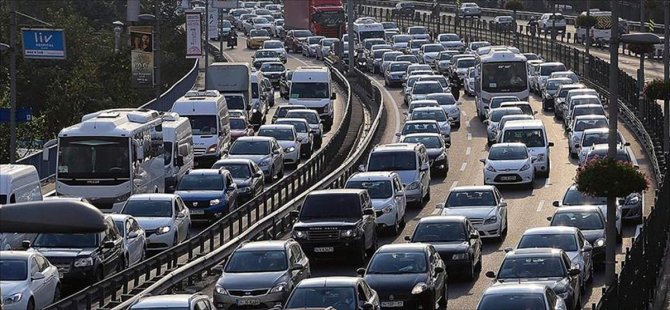 Trafikteki Araç Sayısı 21 Milyona Yaklaştı