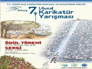 7. Ulusal Karikatür Yarışmasının Ödül Töreni Foça’da