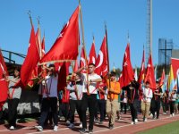 Aliağa, Cumhuriyetin 101. Yılında Atatürk Stadında Buluştu