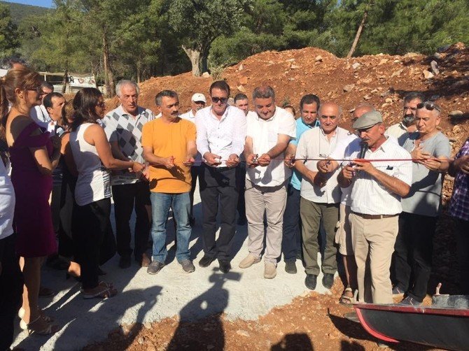 Akbük Cemevinin Temeli Atıldı