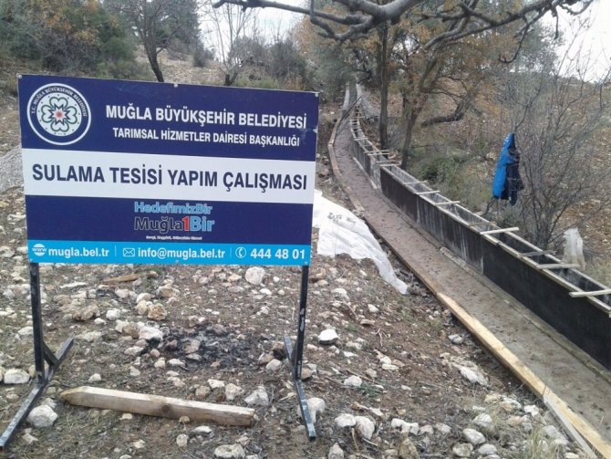 Büyükşehir’den Üreticiye Tarımsal Sulamada Büyük Destek